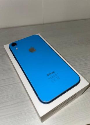 Iphone xr 64 blue, ідеальний стан, айфон з гарантією