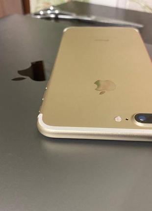 Iphone apple 7 plus 128 gb gold
