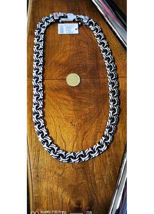 Серебряная цепочка бисмарк 247 грамм,925-пробы,с биркой