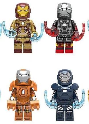 Фігурки marvel - залізна людина,зоряні війни для lego lego