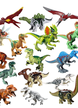 Фігурки динозаври для lego lego