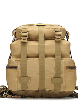 Армійський військовий тактичний штурмовий рюкзак 20 літрів койот3 фото