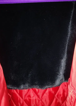 Зимняя, демисезонная красная короткая дутая куртка, р. s4 фото