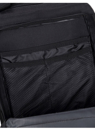 Армійський військовий тактичний штурмовий рюкзак 20 літрів чорний4 фото