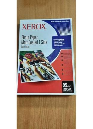 Фотопапір xerox photopaper matt a4 95г. 200л., 003r97462