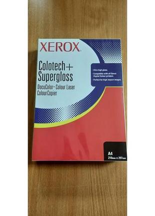 Фотобумага xerox colotech + supergloss (160) a4 250л.(003r97680)