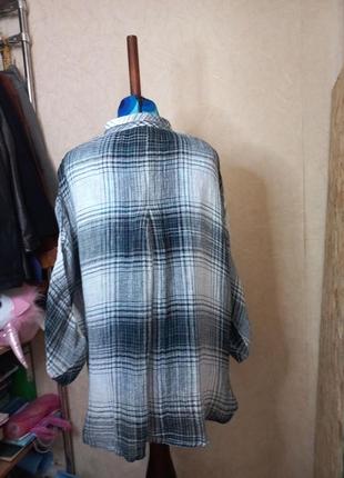 Новая льняная рубашка sahara 46-48-50 размер3 фото