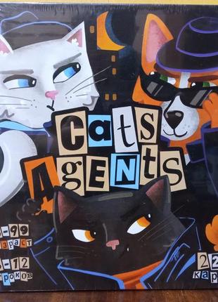 Настільна гра «коти – агенти» cats agents для дітей і дорослих.