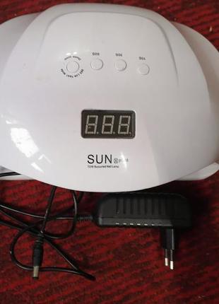 Sun plus 72w лампа для нарощування нігтів4 фото