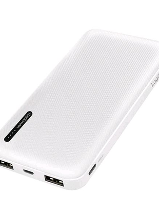 Power bank logilink pa0257w, fast charge, 2,4a, 10000 mah. цвет: