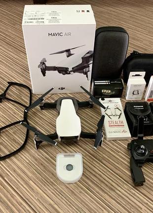 Квадрокоптер dji mavic air fly combo+