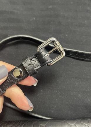 Поясная кожаная сумка kachorovska belt combo