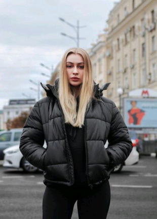 Куртка зимова punch - puff, black