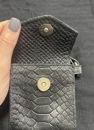 Поясная кожаная сумка kachorovska belt combo