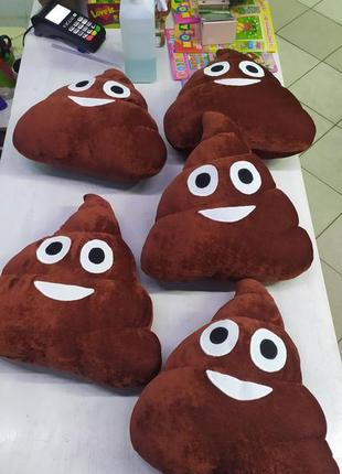 Іграшка подушка какашка emoji poo