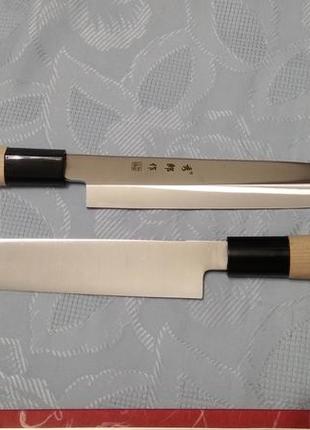 Японський односторонній ніж для суші (24 см лезо)2 фото