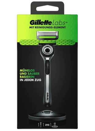 Станок для гоління чоловічий (бритва) gillette labs 1 кассета3 фото