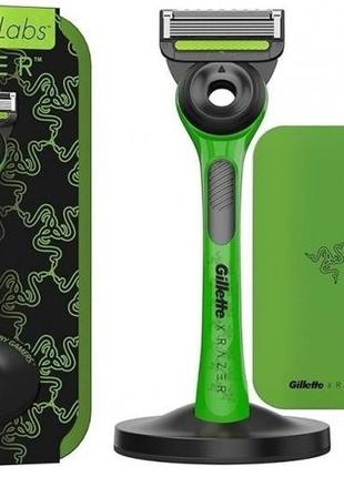 Станок бритва gillette labs razer edition підставка кейс касети