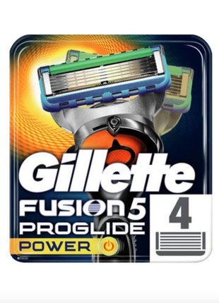 Картриджи бритья лезвия касети gillette fusion 5 proglide power 4