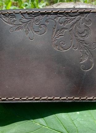 Чоловічий гаманець з натуральної шкіри