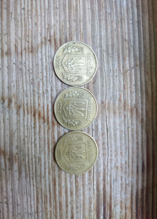 Монети 1992 року, 5 і 25 копійок5 фото