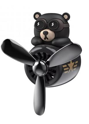 Автомобільний ароматизатор pilot bear black
