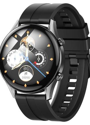 Смарт-годинник smart watch hoco y7 track heartrate ip68 black