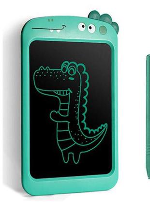 Дитячий планшет для малювання animals 8.5 дюймів (colors) green1 фото
