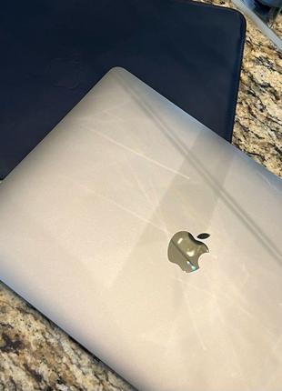 Apple macbook air 13'' 128gb 2019  space gray + leather sleeve