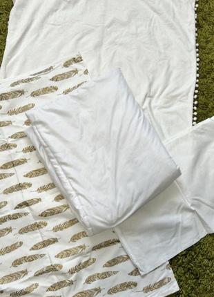 Детское постельное белье для детской кроватки  два пододеяльника , одеяло, наволочка
