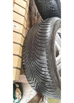 Колеса в зборі 225/50r17 титани michelin alpin5 і michelin alp...4 фото