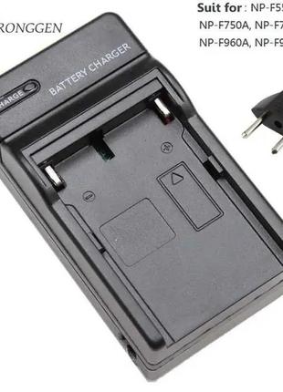 Зарядний для акумуляторів sony np-f550/570 np-f750 np-f960/970