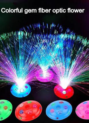 Нічник світлодіодний з оптичними волокнами