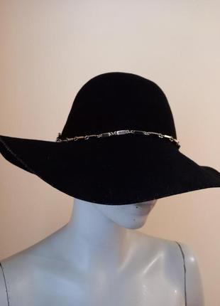 Шляпа 100%шерсть