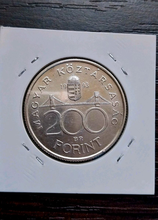 200 форинтів угорщина срібло2 фото