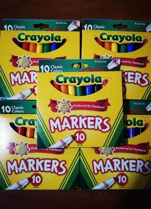 Маркери крайола. markers crayola super tips. набори маркерів.2 фото