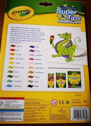 Маркери крайола. markers crayola super tips. набори маркерів.13 фото