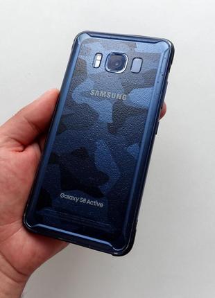 Samsung galaxy s8 active 64gb sm-g892a camo blue (#2016)