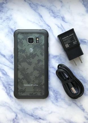 Samsung galaxy s7 active 32gb sm-g891a camo green (#1423)