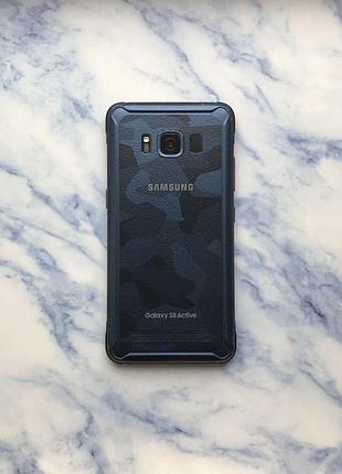 Samsung galaxy s8 active 64gb sm-g892a camo blue (#1844)