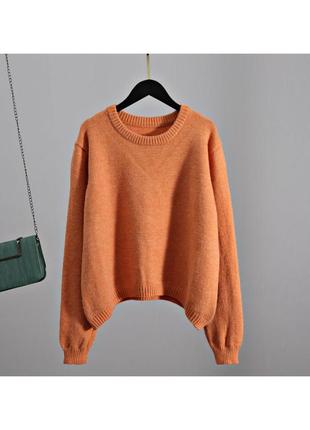 Стильний оверсайз светр в красивому кольорі