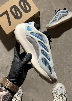 🔥тренд 🔥 кросівки adidas yeezy 700 v3 "kyanite"