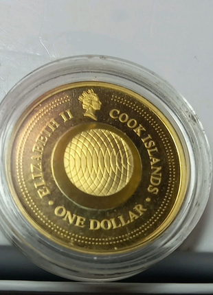 Монета 1 долар3 фото