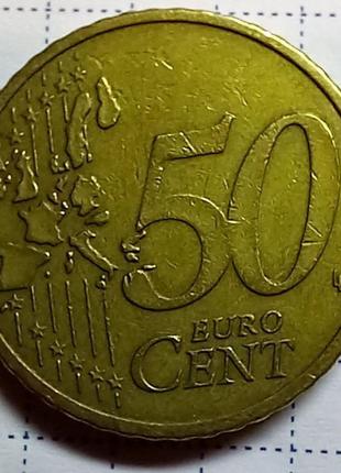 Монети 50 євро цінтів