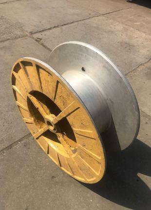 Котушка барабан алюмінієва для кабеля та троса
