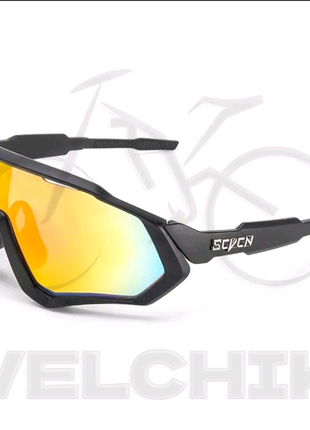 Велосипедні окуляри велоокуляри фотохромні поляризовані3 фото
