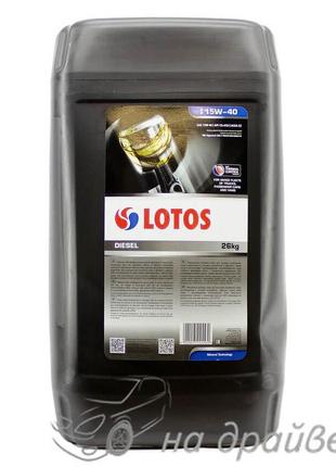 Масло моторне diesel cg-4/sj 15w-40 26 кг lotos oil