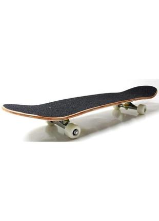 Скейтборд дерев'яний, скейт дерев'яний принт print до 80 кг3 фото
