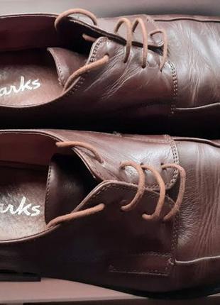 Туфлі clarks, 44р., 28,5 см, шкіра.3 фото