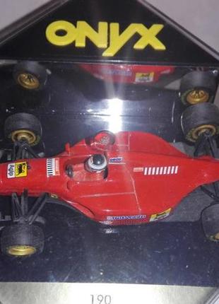 1/43 машинка ferrari 412 t1 gerhard berger. onyx.2 фото